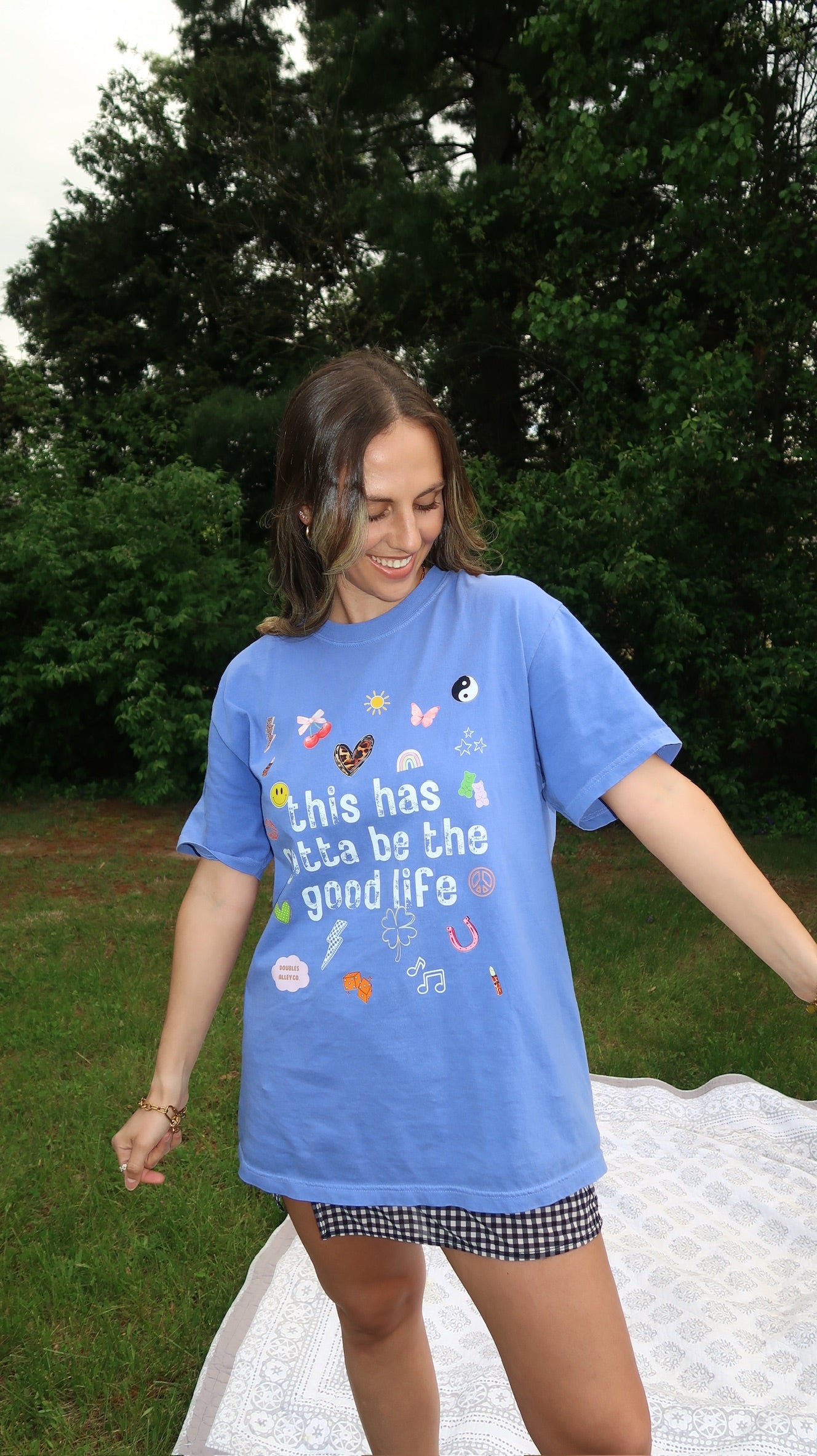 good life graphic tee