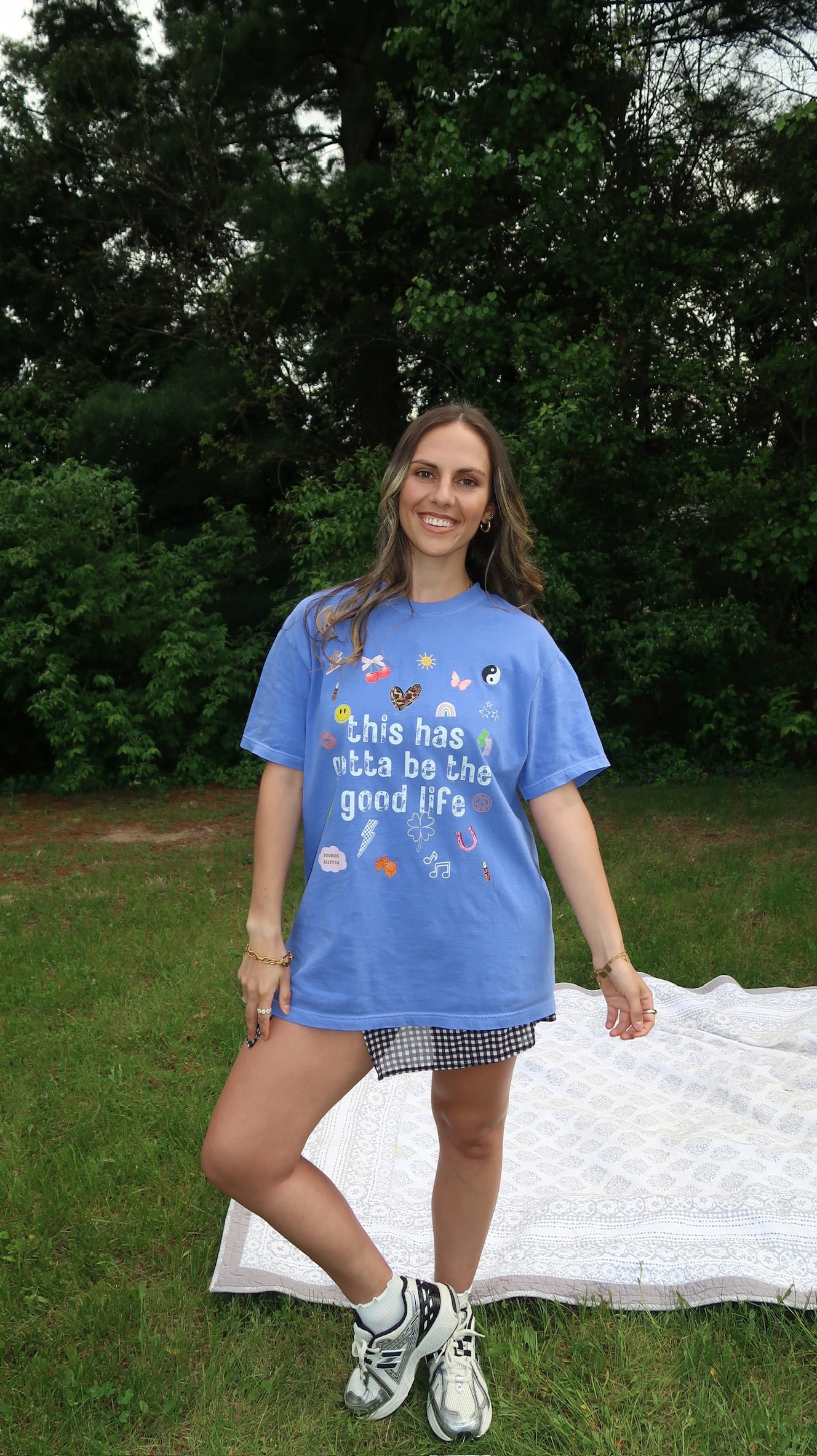 good life graphic tee