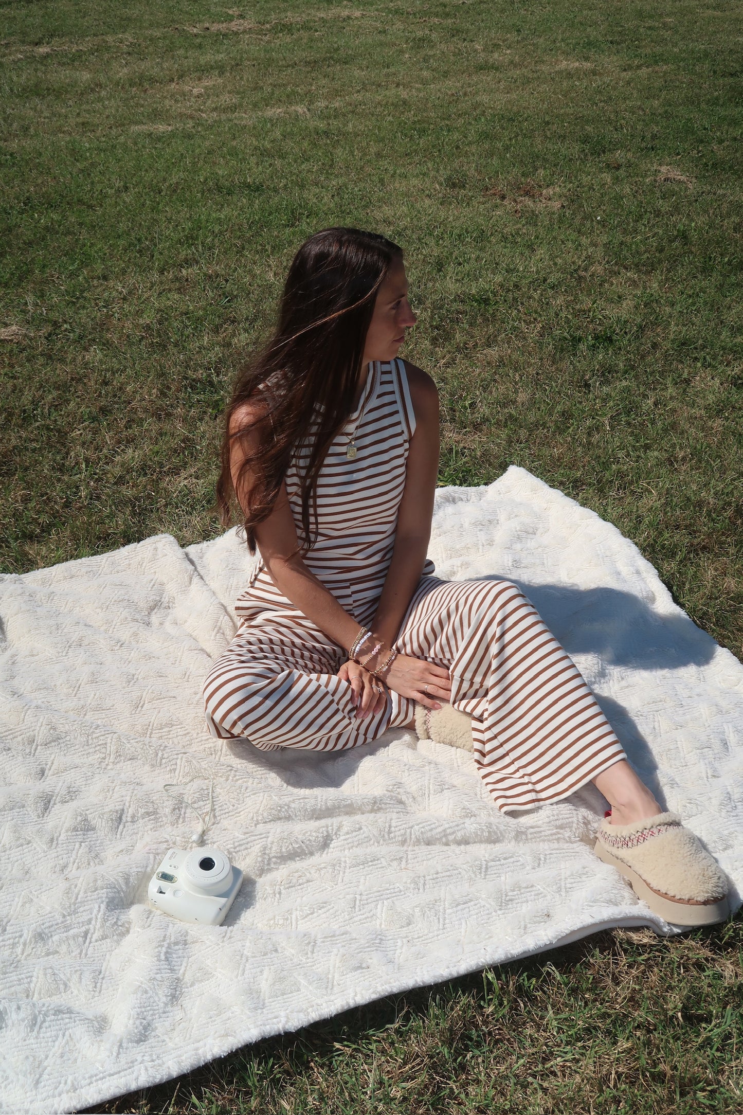 maple striped pants