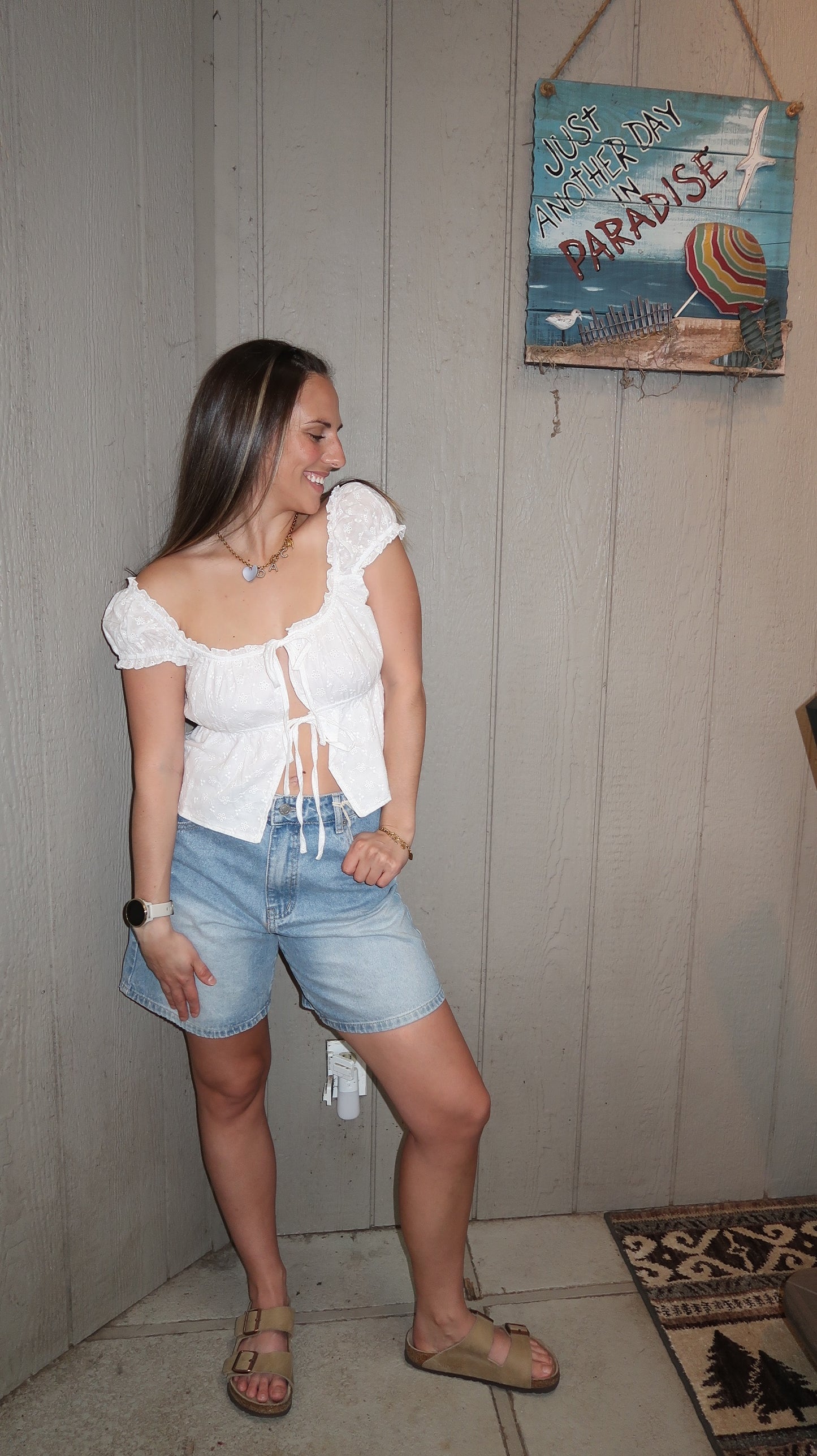 doily flyaway top