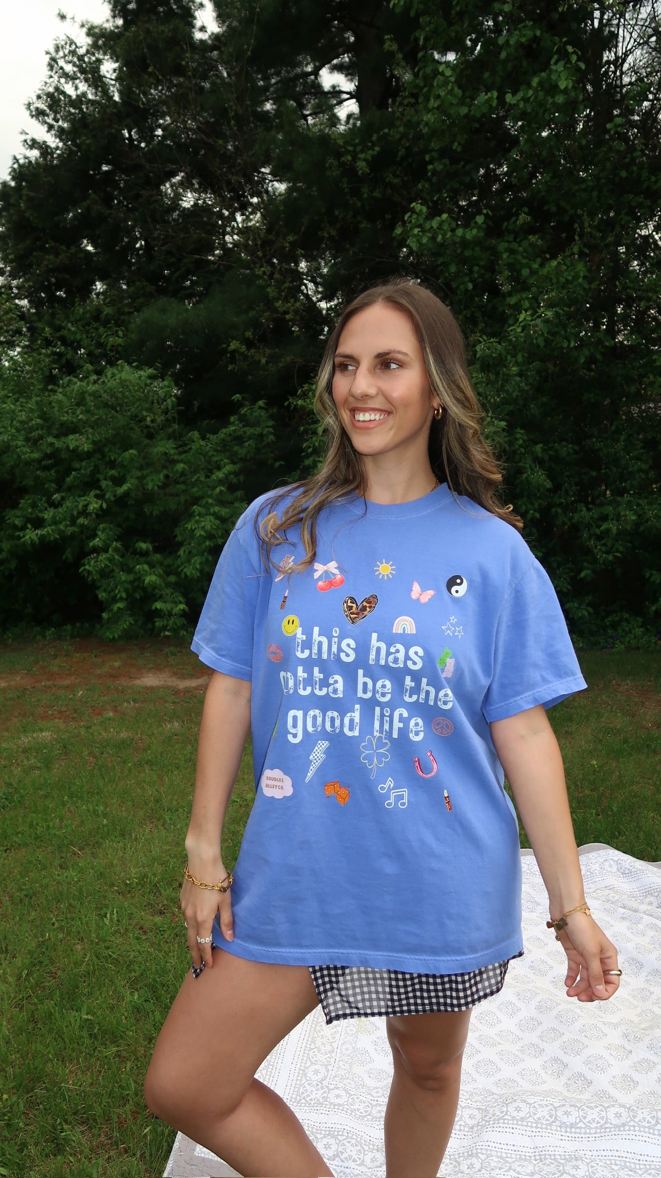 good life graphic tee