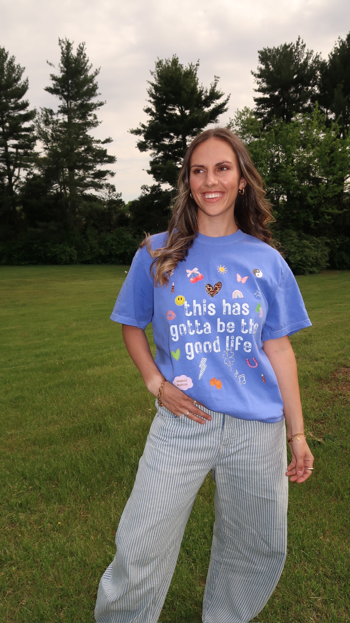 good life graphic tee