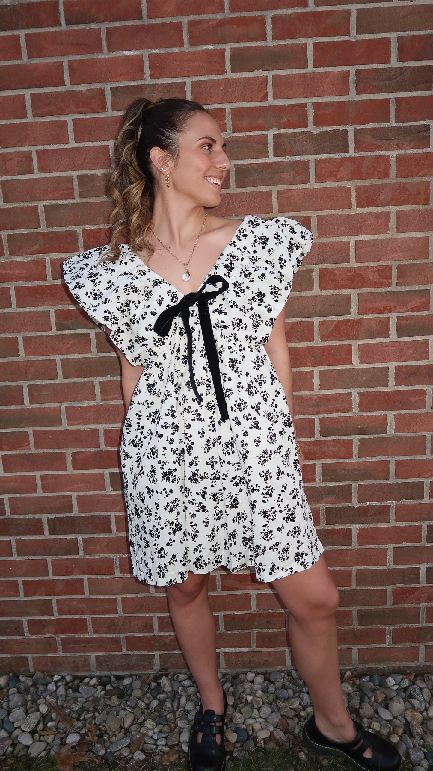 whimsical mini dress