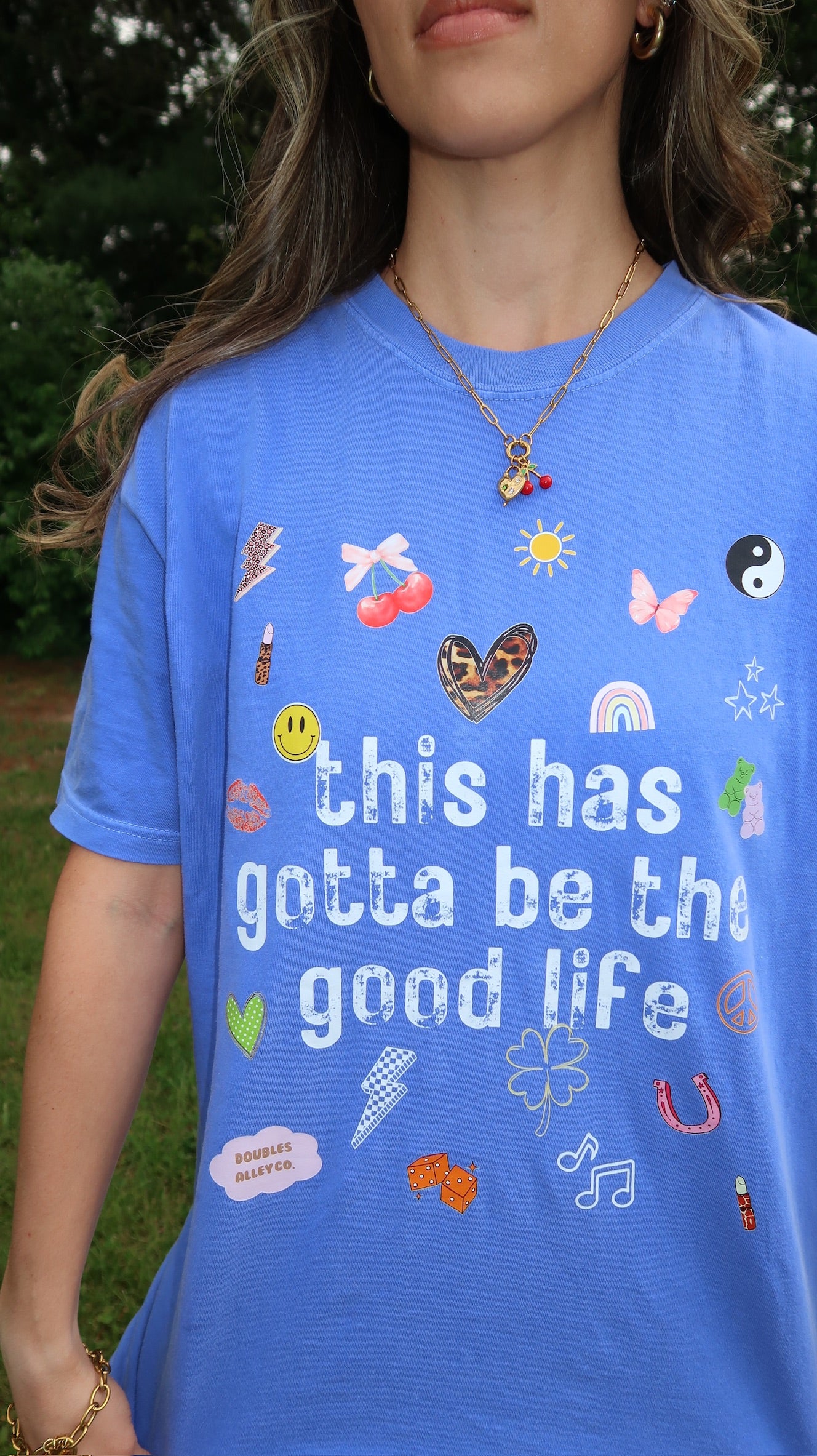 good life graphic tee