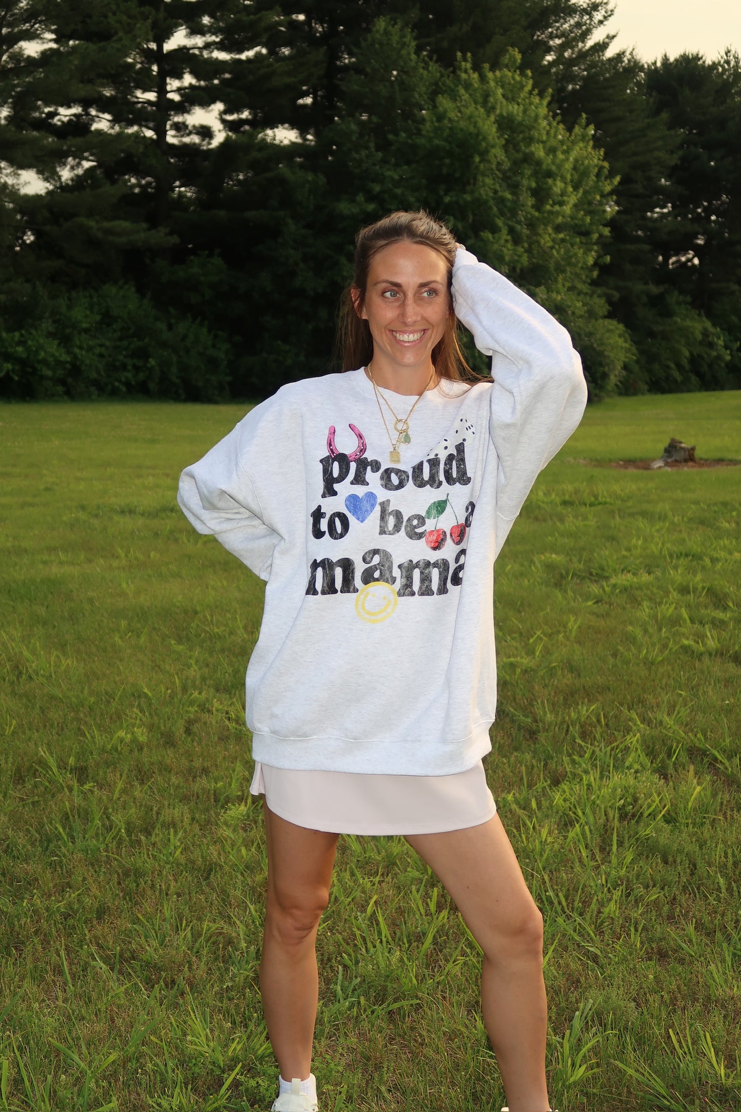 proud mama crewneck