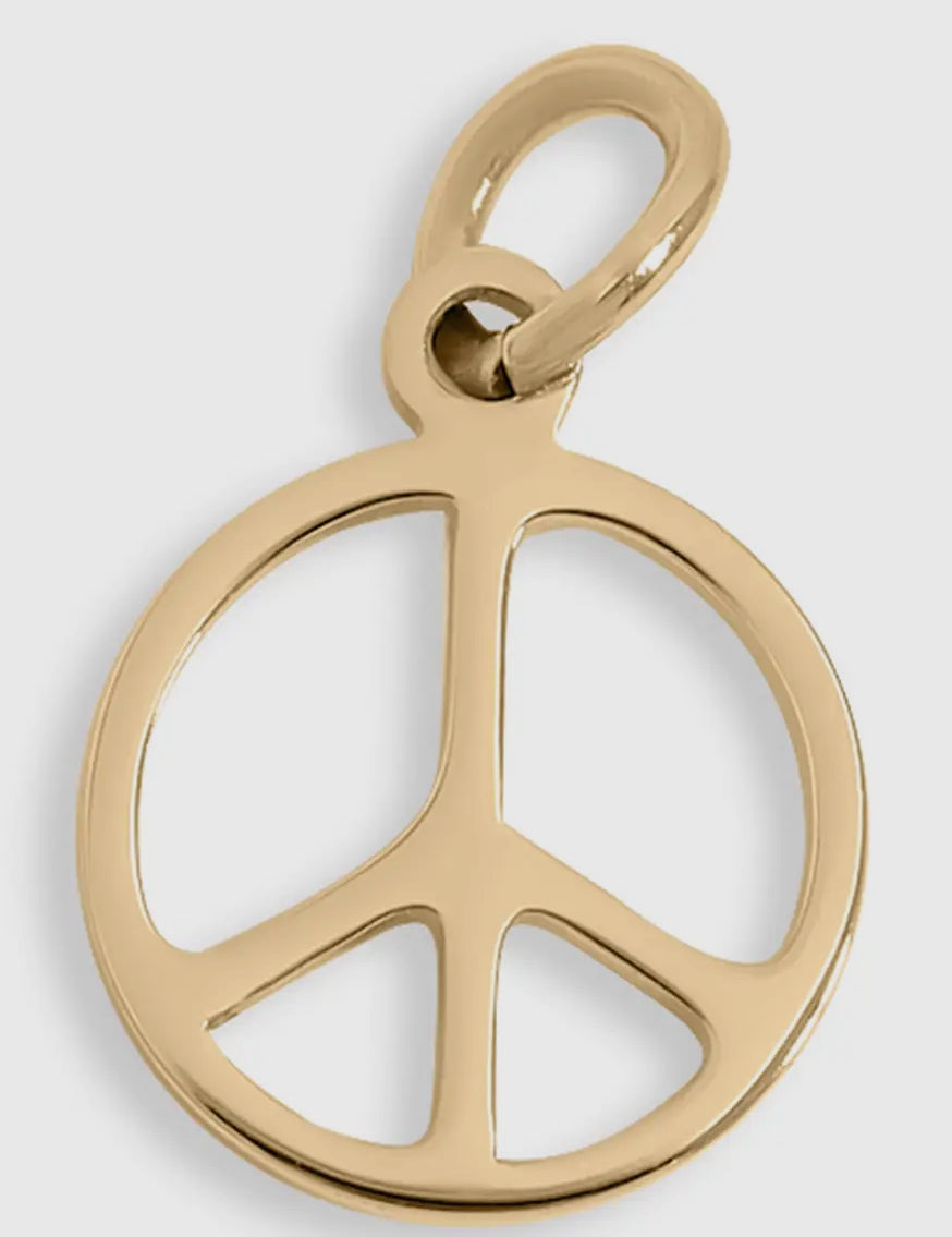 peace sign charm
