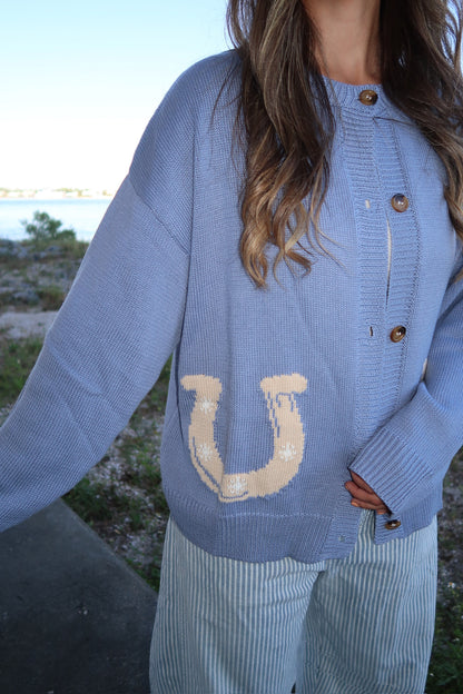horseshoe cardigan