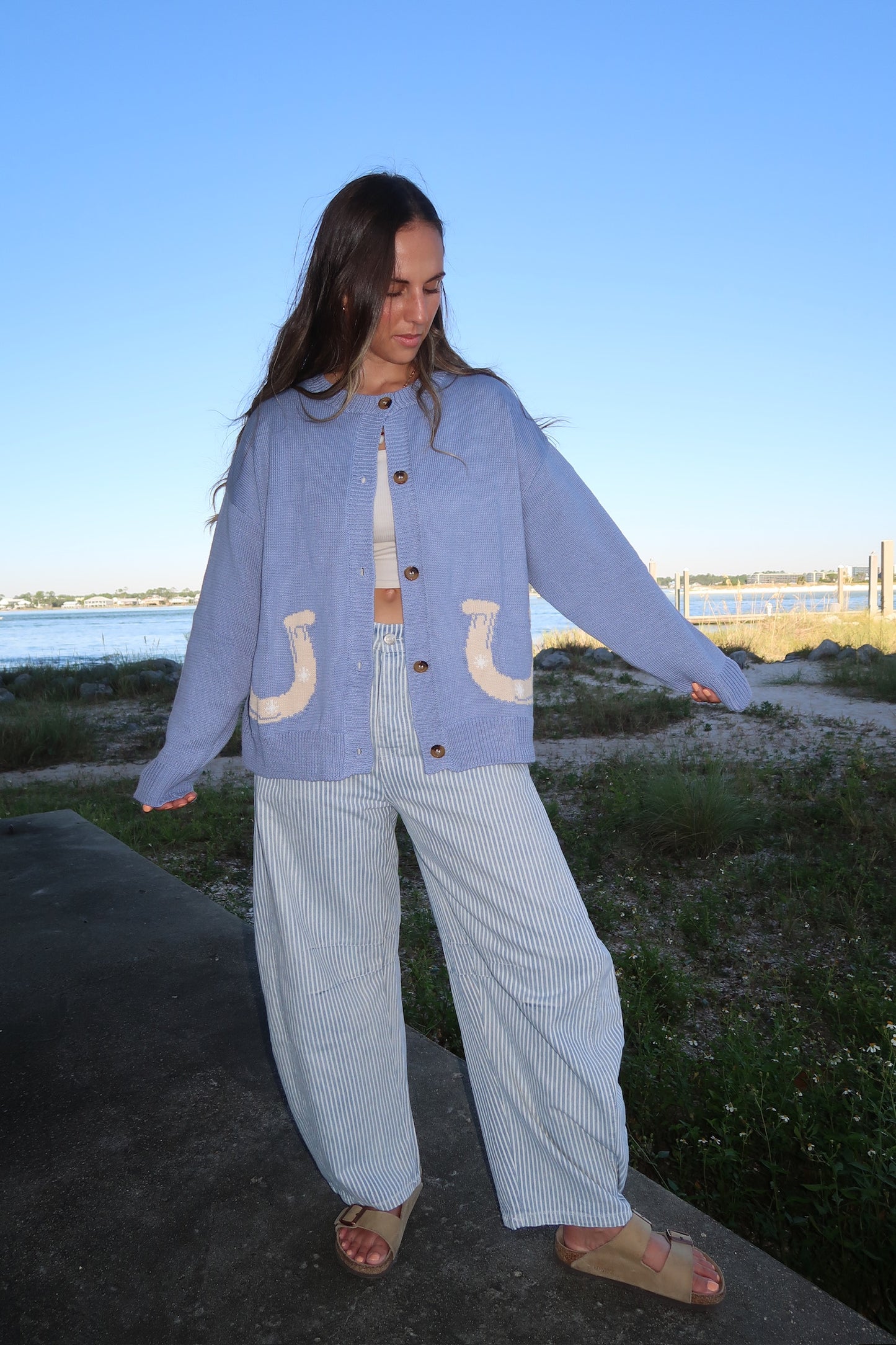 horseshoe cardigan