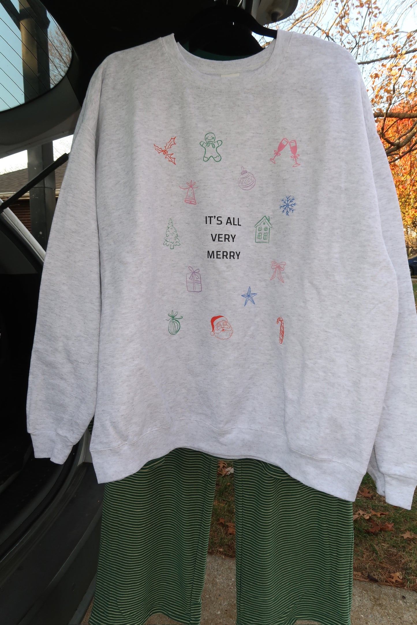 very merry crewneck