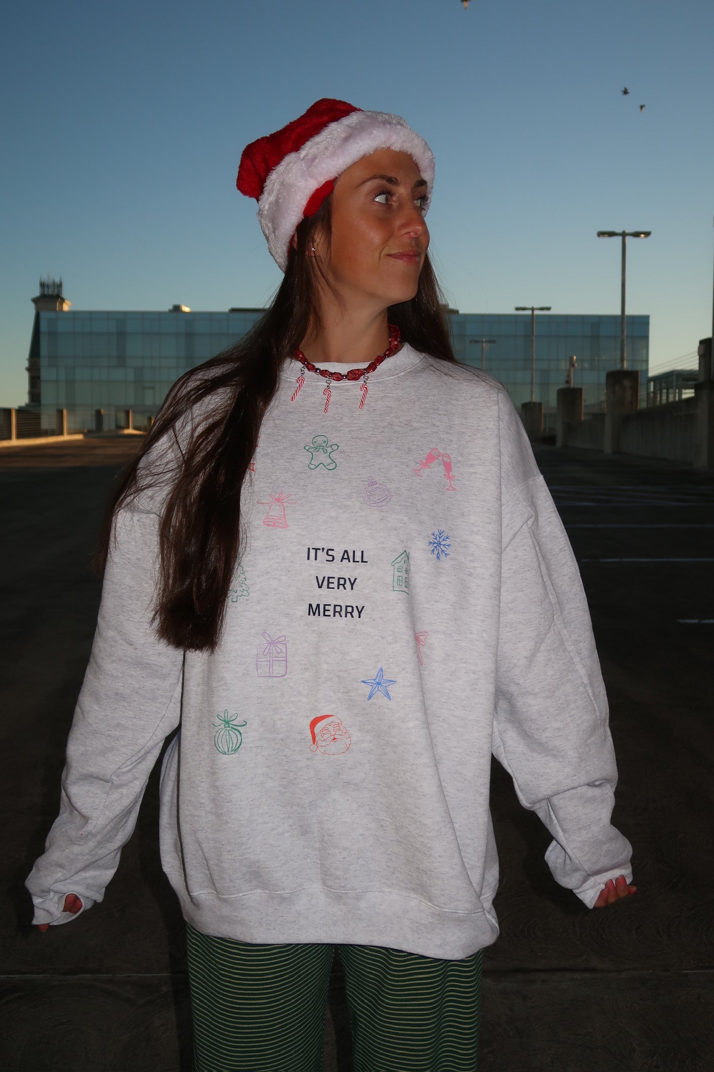 very merry crewneck