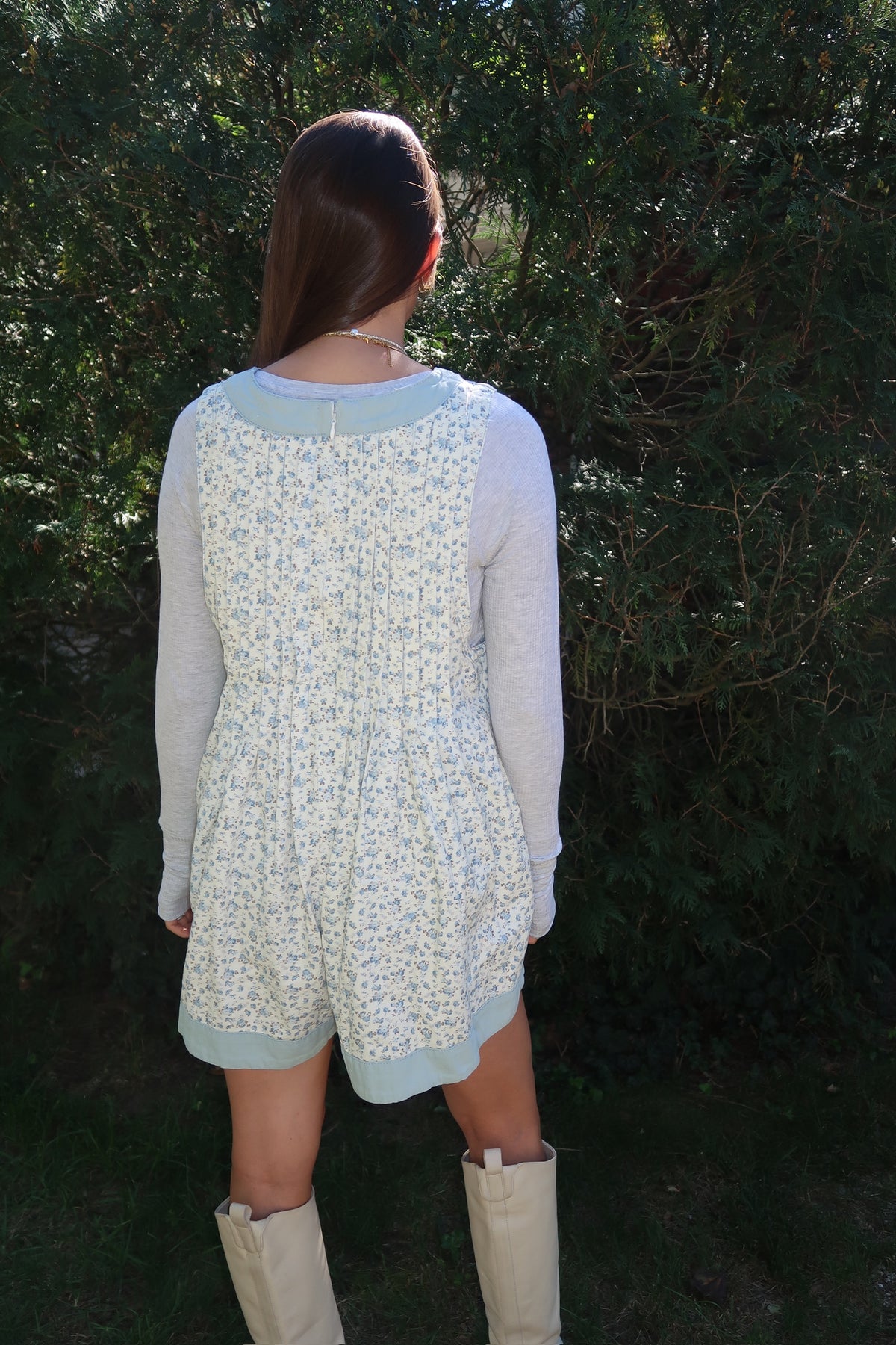cottage bloom romper