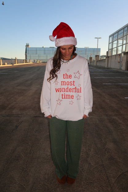 most wonderful time crewneck