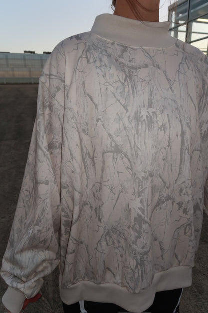 camo mockneck