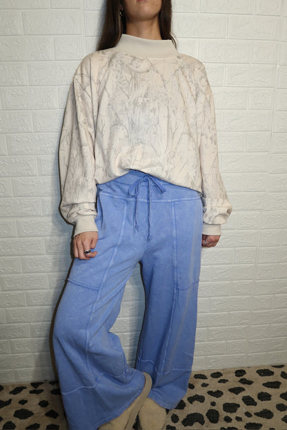 cobalt comfort pants
