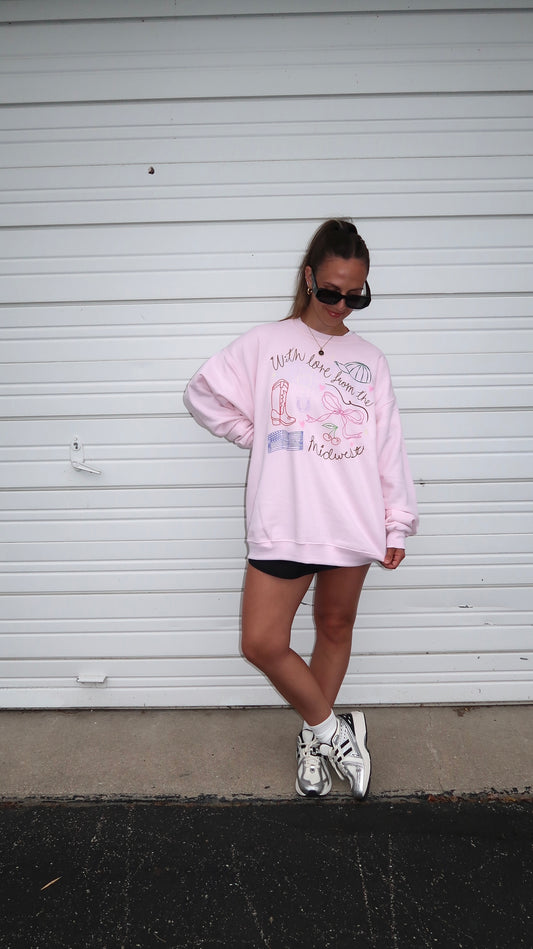 midwest girl crewneck