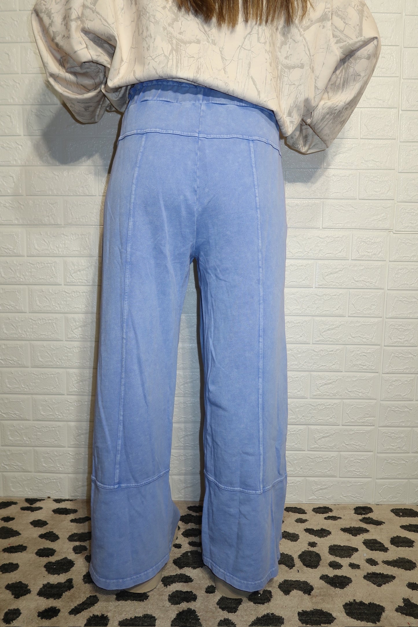 cobalt comfort pants