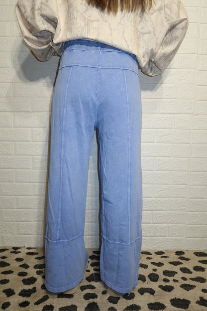 cobalt comfort pants