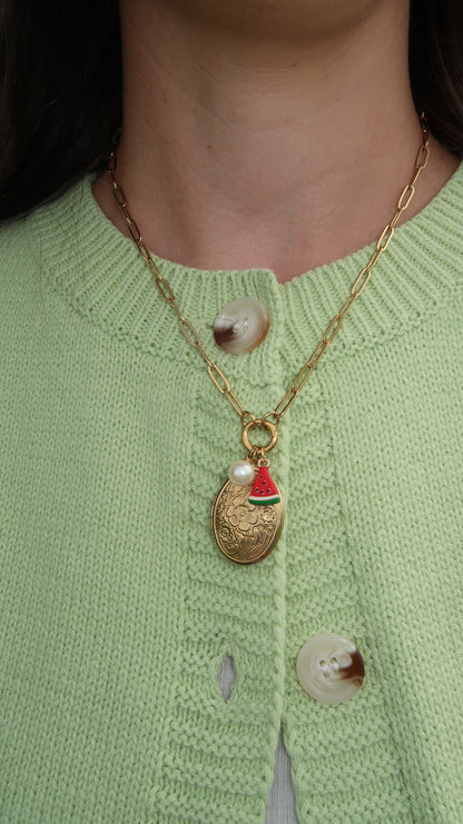 charm necklace