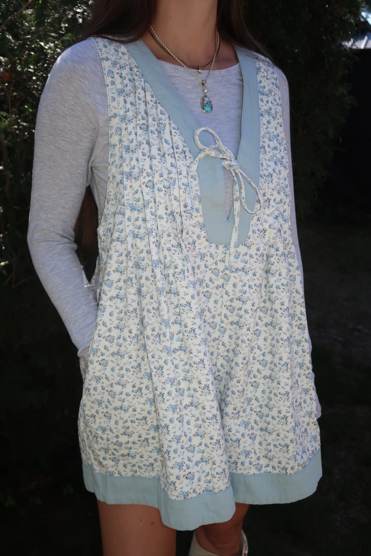 cottage bloom romper