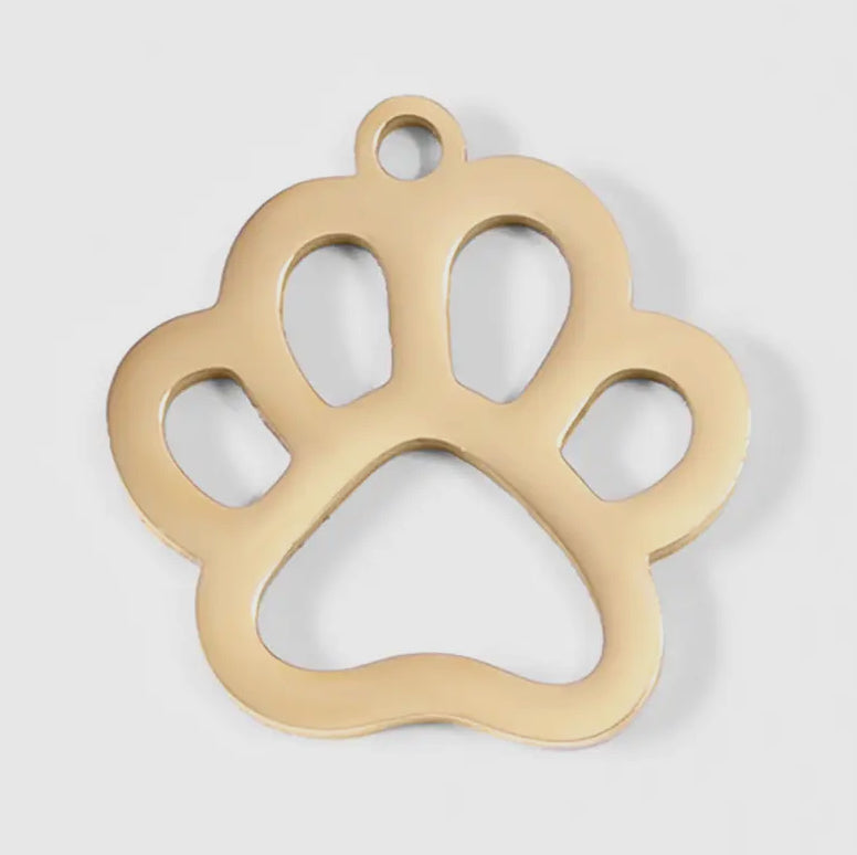 pawprint charm