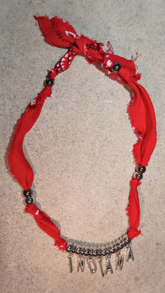 indiana scarf necklace